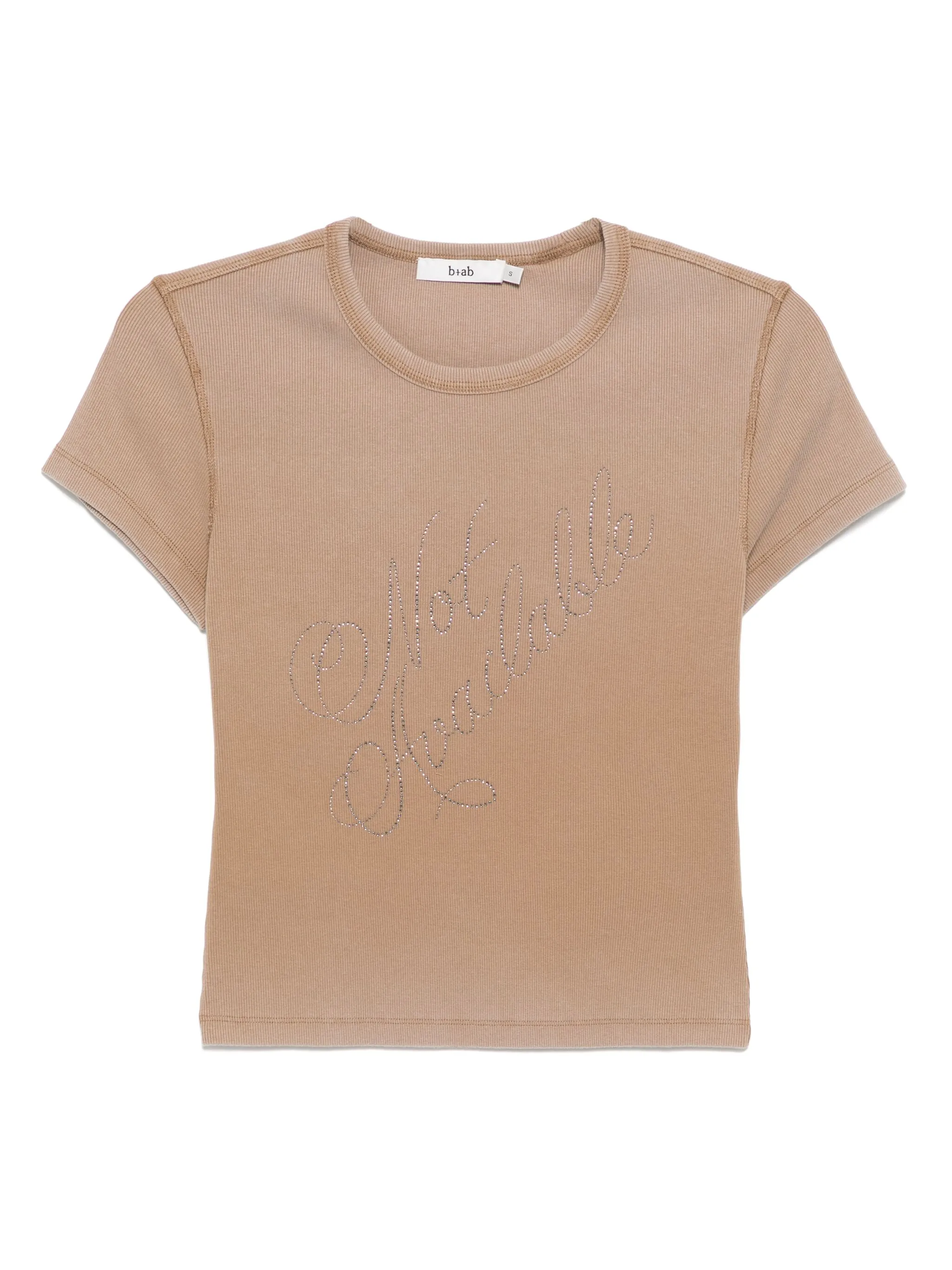 Топ с короткими рукавами B+Ab, коричневый
Топ с короткими рукавами B+Ab, коричневый