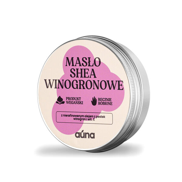 Масло ши с виноградным маслом и вит. е, 60 мл Auna
Масло ши с виноградным маслом и вит. е, 60 мл Auna