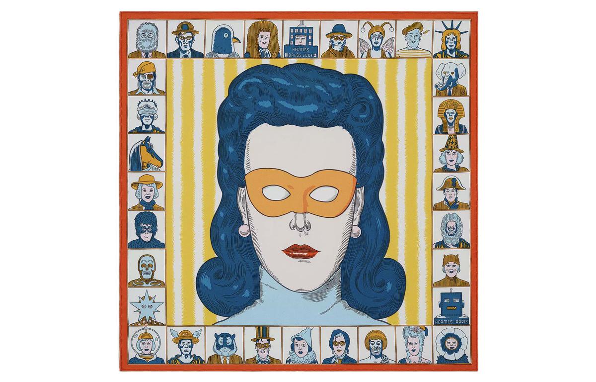 HERMES Шёлковый шарф Multicolor, Multicolor
HERMES Шёлковый шарф Multicolor, Multicolor