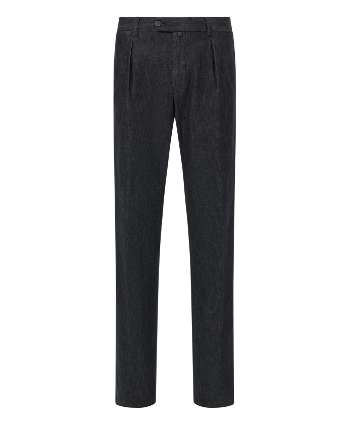 Брюки из эластичного хлопка и кашемира Boggi Milano, синий
Брюки из эластичного хлопка и кашемира Boggi Milano, синий