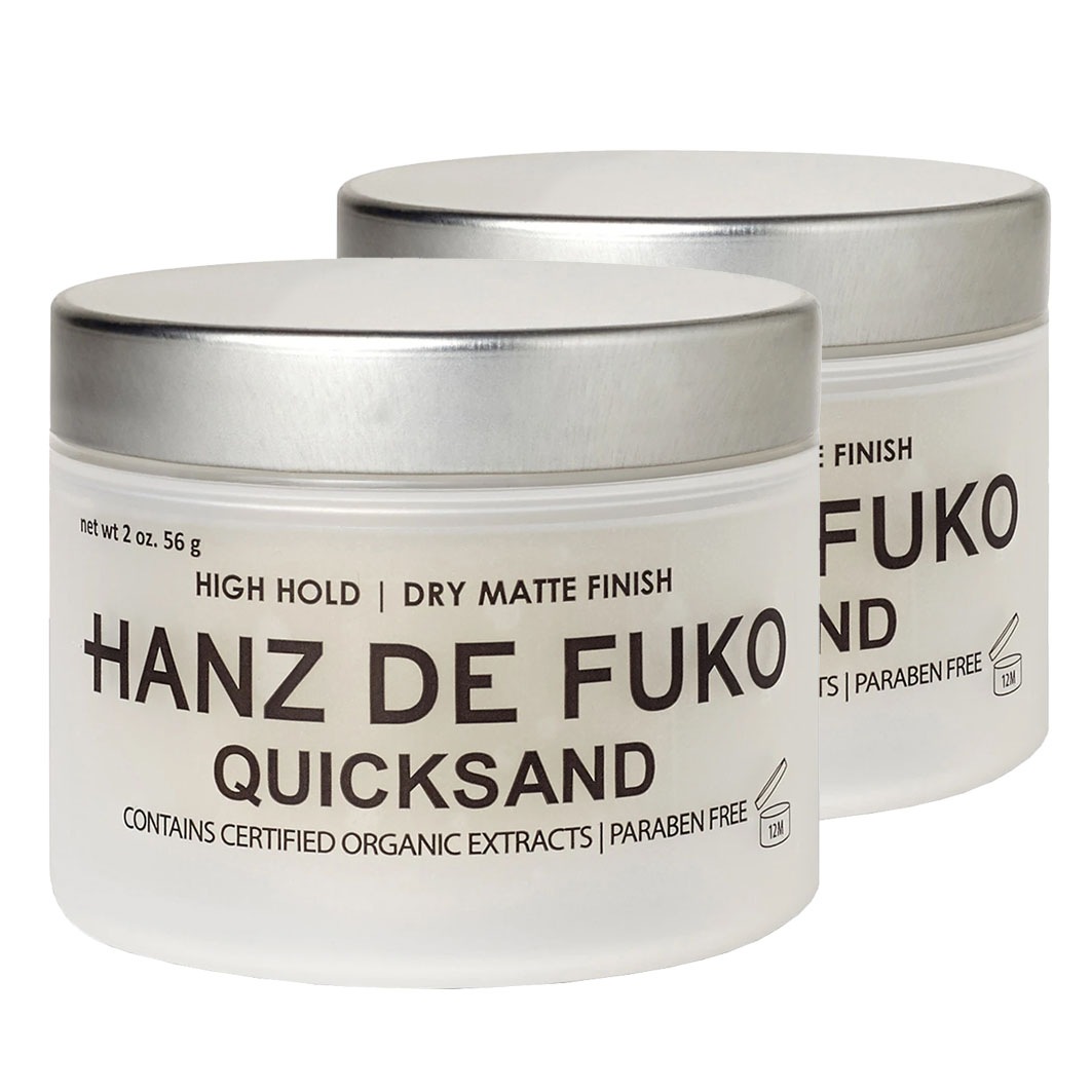 Воск для волос quicksand doppelpack (2er set) Hanz De Fuko, вес 112 гр.
Воск для волос quicksand doppelpack (2er set) Hanz De Fuko, вес 112 гр.
