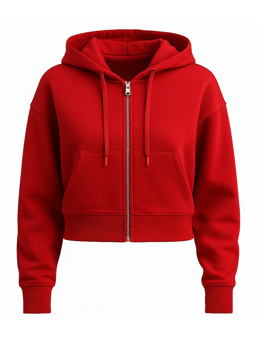 Толстовка с капюшоном на молнии Justever, красный
Толстовка с капюшоном на молнии Justever, красный