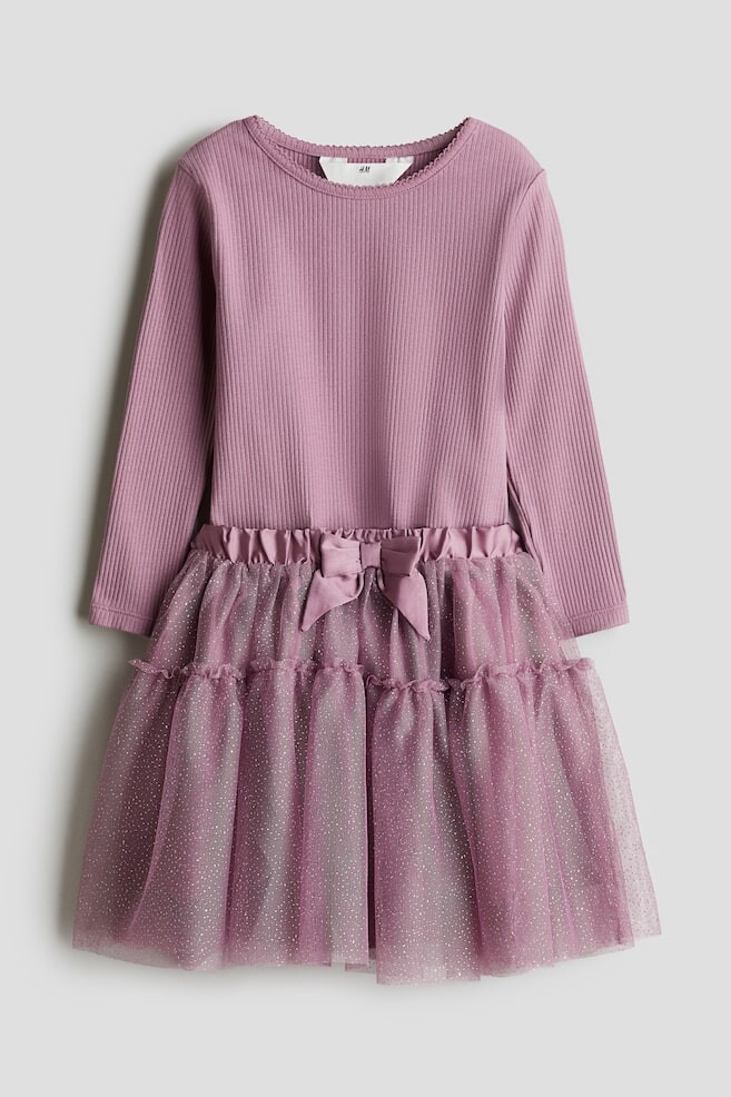 Комплект из двух предметов: рубашка и юбка H&M, лиловый
Комплект из двух предметов: рубашка и юбка H&M, лиловый