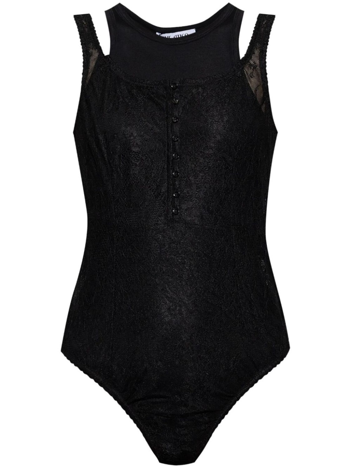 Многослойный топ без рукавов The Attico, черный
Многослойный топ без рукавов The Attico, черный