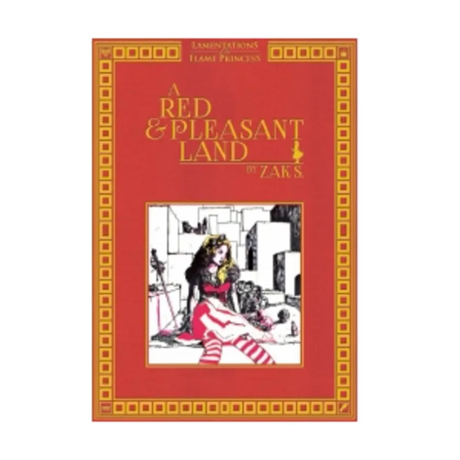 Red & Pleasant Land, A (2nd Printing), Lamentations of the Flame Princess and Other OSR Compatible Adventures, твердый переплет 
Red & Pleasant Land, A (2nd Printing), Lamentations of the Flame Princess and Other OSR Compatible Adventures, твердый переплет