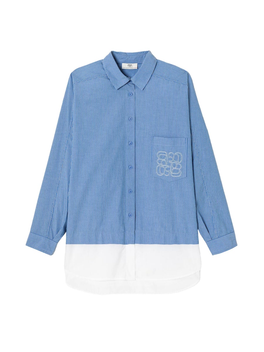 Блуза Le Temps Des Cerises, синий/белый
Блуза Le Temps Des Cerises, синий/белый