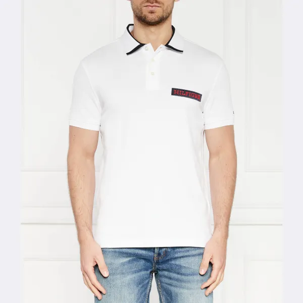 Рубашка-Поло стандартного кроя с вышивкой Tommy Hilfiger, белый
Рубашка-Поло стандартного кроя с вышивкой Tommy Hilfiger, белый