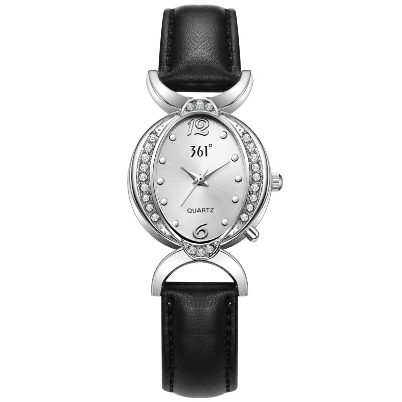 361° Часы женские с кварцевым механизмом, кожаным ремешком, серебристым циферблатом и водонепроницаемостью
361° Часы женские с кварцевым механизмом, кожаным ремешком, серебристым циферблатом и водонепроницаемостью