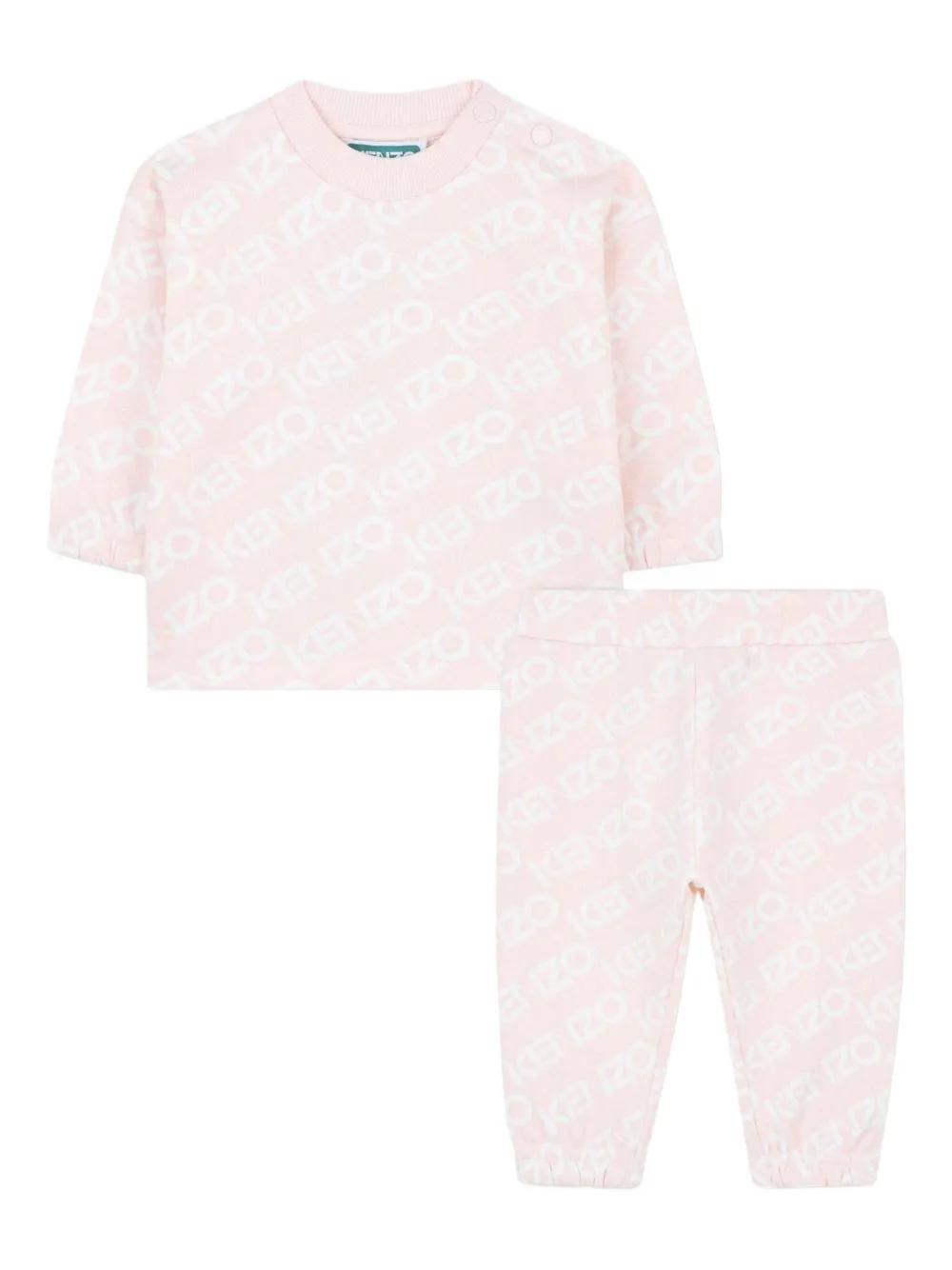 Спортивный костюм с монограммой Kenzo Kids, розовый
Спортивный костюм с монограммой Kenzo Kids, розовый