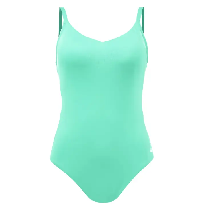 Купальник слитный One piece Nike, зеленый
Купальник слитный One piece Nike, зеленый