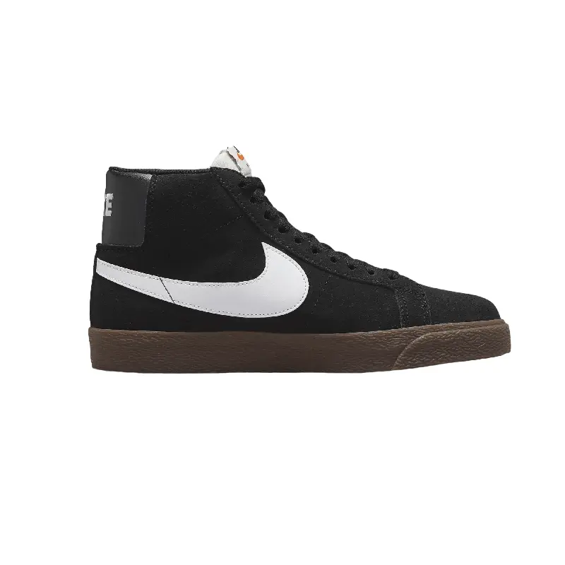 Кеды Nike SB Zoom Blazer Mid, черный 
Кеды Nike SB Zoom Blazer Mid, черный