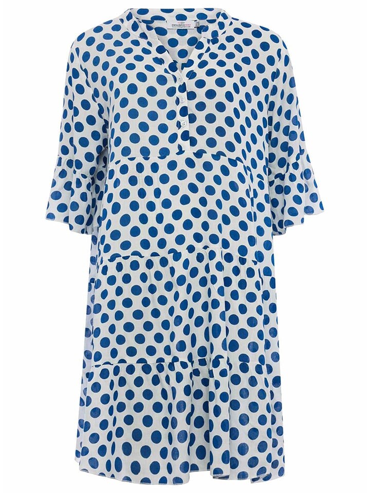 Длинное платье Zwillingsherz Wilhelmina, цвет weiß/blau
Длинное платье Zwillingsherz Wilhelmina, цвет weiß/blau