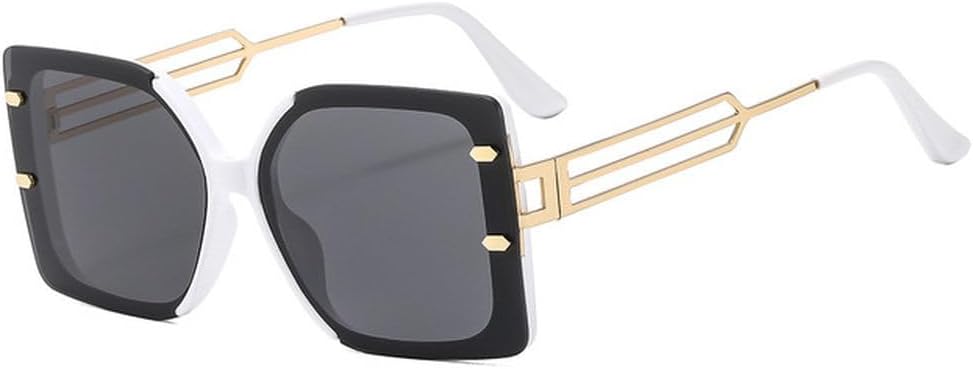 2027 Женские солнцезащитные очки в крупной оправе с индивидуальным дизайном Мужские металлические очки с полыми дужками и зеркальной защитой от УФ-излучения UV400 MTZJH, Black White
2027 Женские солнцезащитные очки в крупной оправе с индивидуальным дизайном Мужские металлические очки с полыми дужками и зеркальной защитой от УФ-излучения UV400 MTZJH, Black White