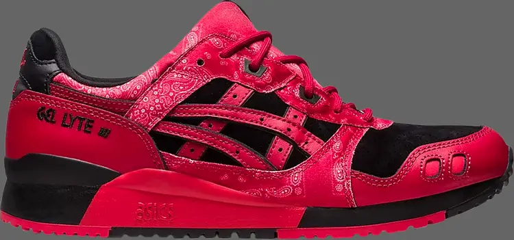 Кроссовки atmos x red spider x gel lyte 3 'bandana print' Asics, красный
Кроссовки atmos x red spider x gel lyte 3 'bandana print' Asics, красный
