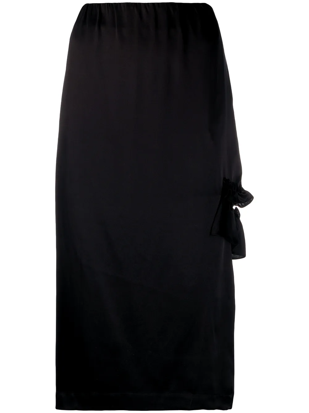 Юбка с вырезом и оборками Simone Rocha, черный
Юбка с вырезом и оборками Simone Rocha, черный