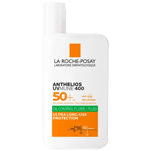 La Roche-Posay Anthelios UVMune защитный флюид SPF50+, 50 мл
La Roche-Posay Anthelios UVMune защитный флюид SPF50+, 50 мл