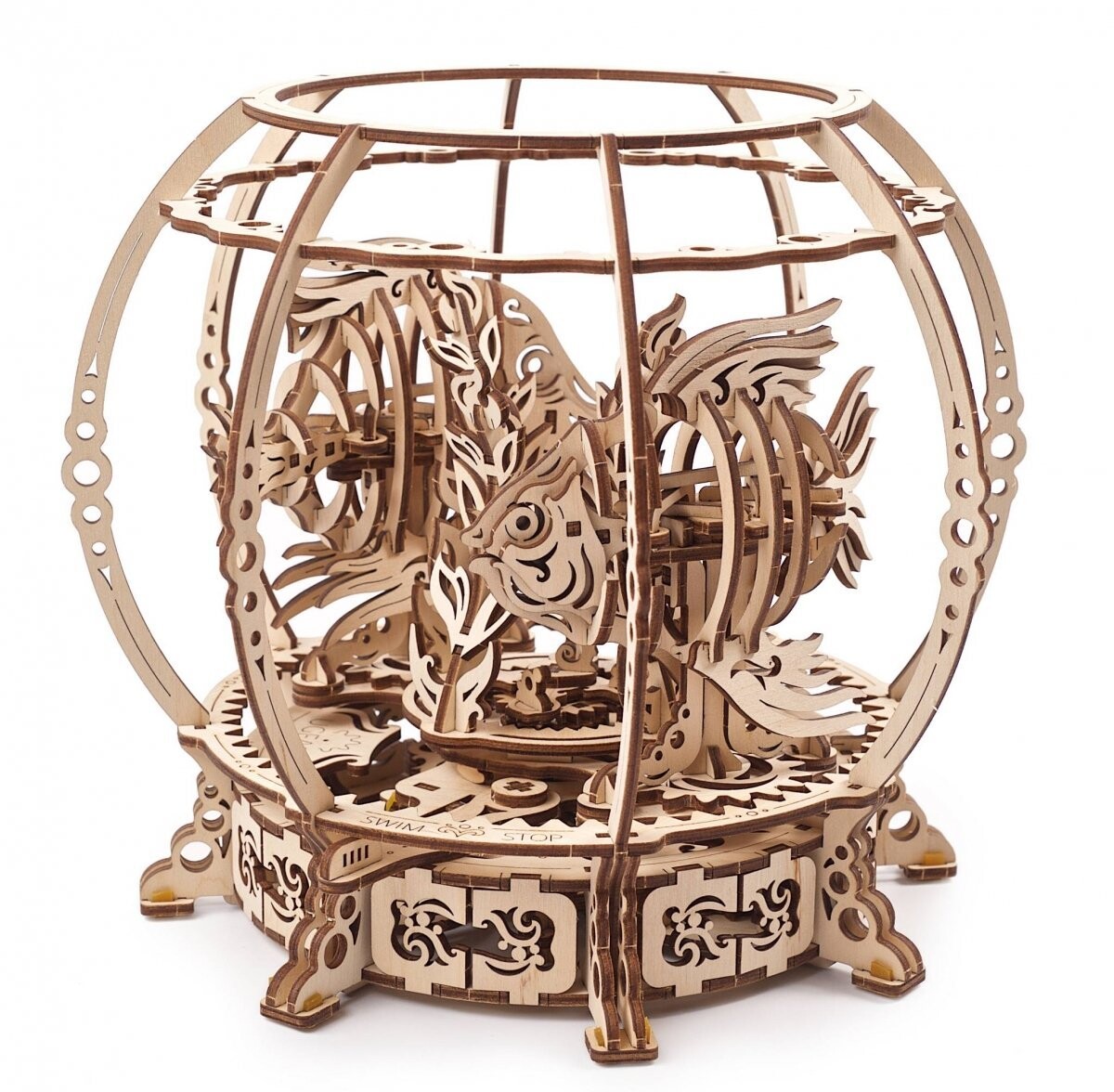 UGEARS 3D деревянная механическая головоломка-аквариум
UGEARS 3D деревянная механическая головоломка-аквариум