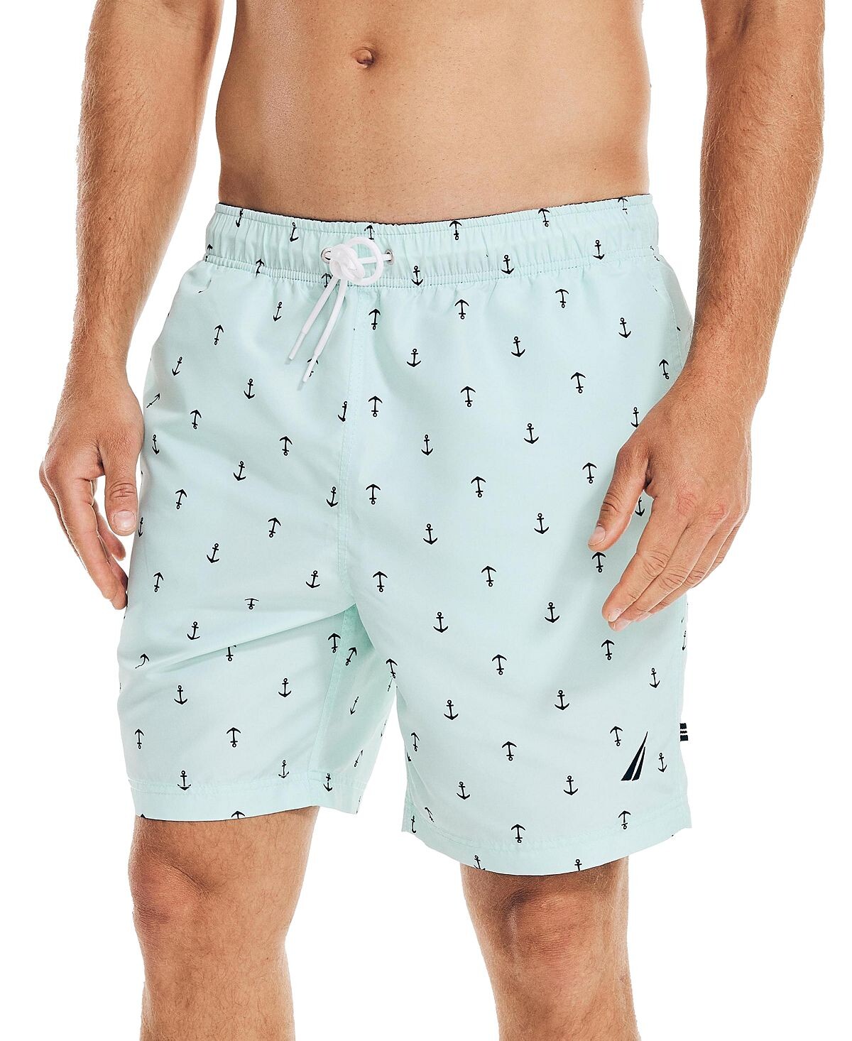 Мужские быстросохнущие плавки с принтом якоря 8 дюймов Nautica, мульти
Мужские быстросохнущие плавки с принтом якоря 8 дюймов Nautica, мульти