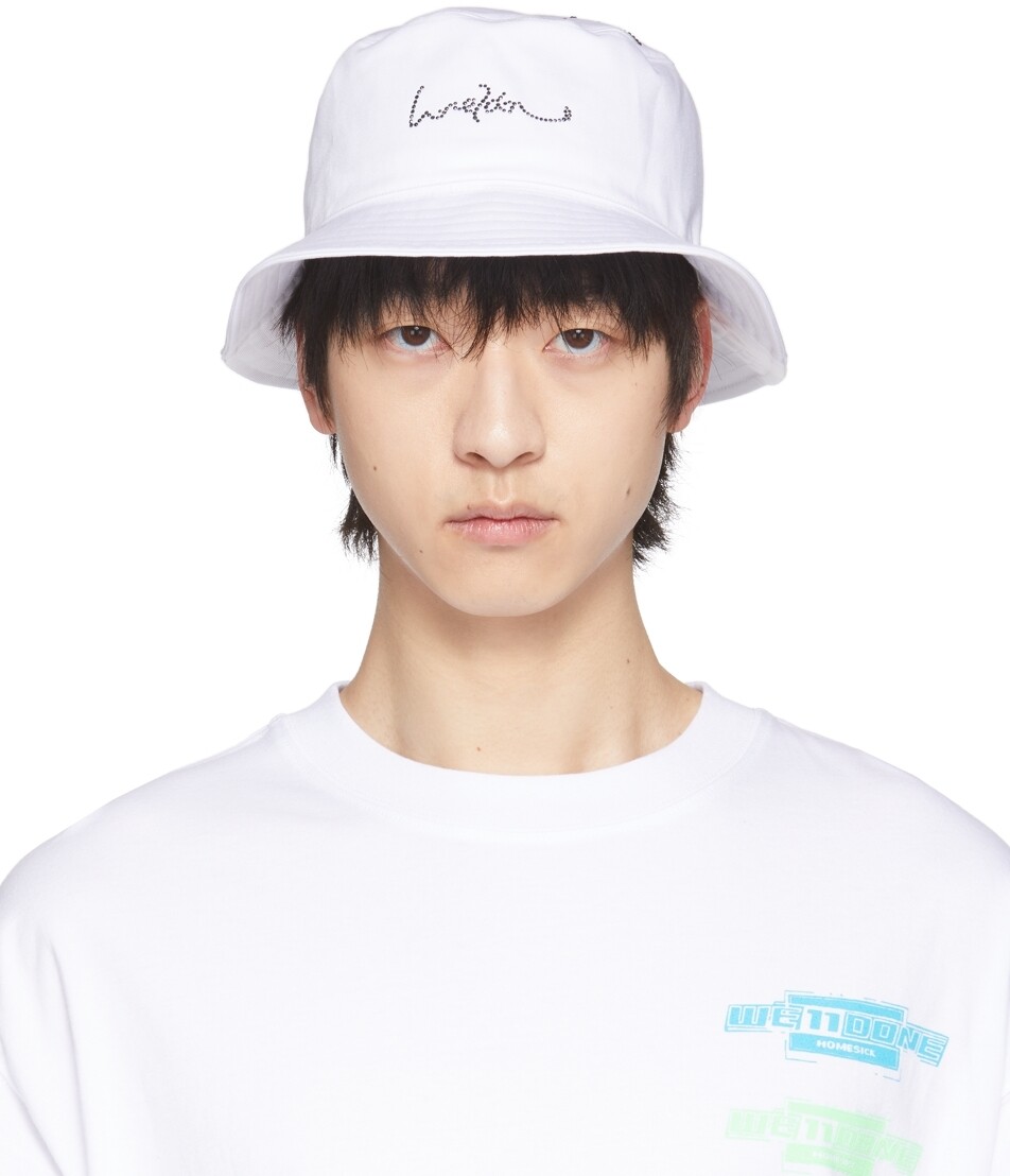 Белая панама Hotfix Star We11done
Белая панама Hotfix Star We11done