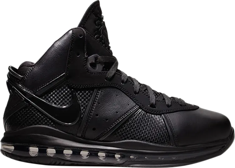Кроссовки Nike LeBron 8 'Blackout', черный
Кроссовки Nike LeBron 8 'Blackout', черный
