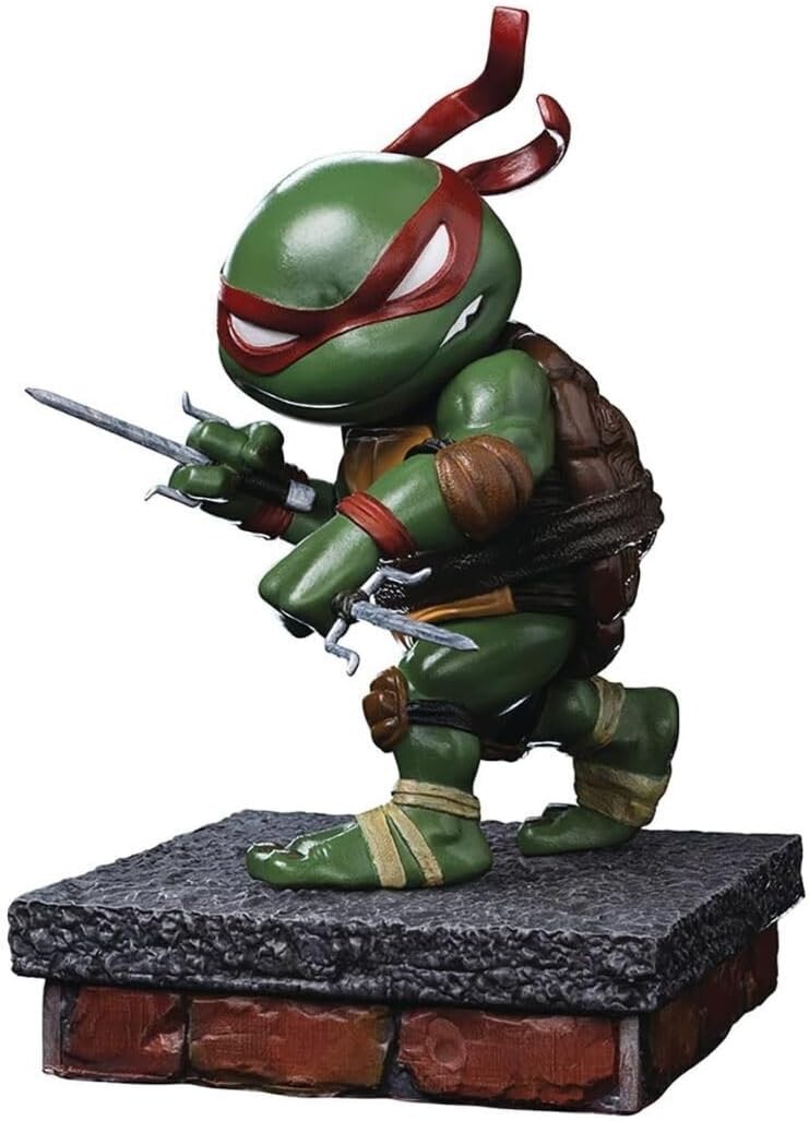 Статуэтка Iron Studios Teenage Mutant Ninja Turtles, Raphael (Ver. 2) PX Minico, 16,5 см
Статуэтка Iron Studios Teenage Mutant Ninja Turtles, Raphael (Ver. 2) PX Minico, 16,5 см