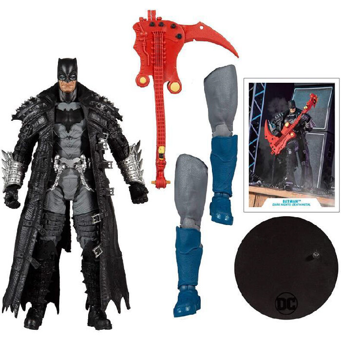 Экшн-фигурка McFarlane Toys Dark Nights: Death Metal DC Multiverse Batman, 18 см
Экшн-фигурка McFarlane Toys Dark Nights: Death Metal DC Multiverse Batman, 18 см