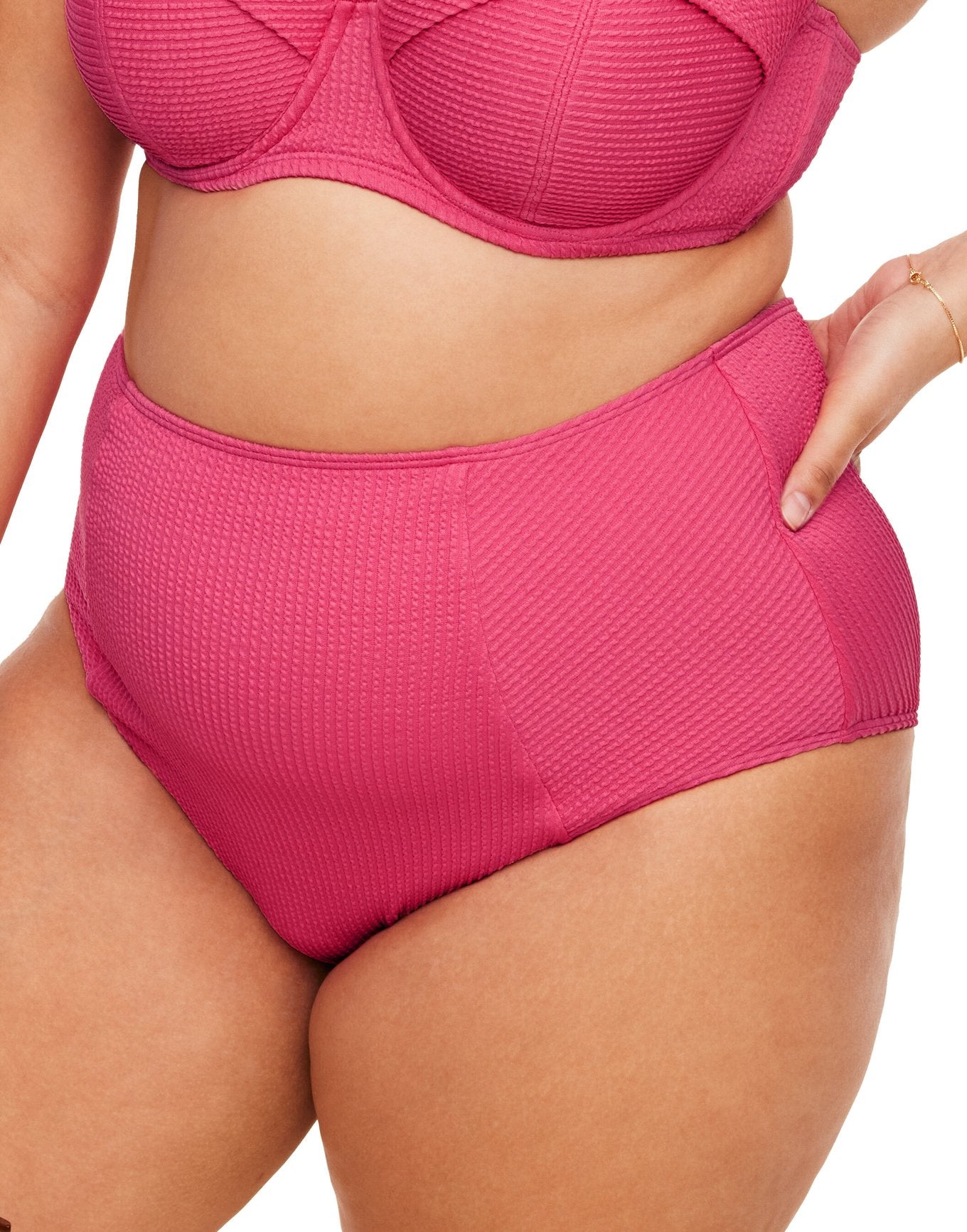 Rachelle Женский купальник больших размеров с высокой талией, плавки бикини Adore Me, розовый
Rachelle Женский купальник больших размеров с высокой талией, плавки бикини Adore Me, розовый