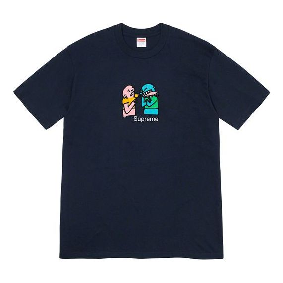 Футболка fw19 week 17 bite tee cartoon graffiti printing short sleeve navy blue Supreme, синий
Футболка fw19 week 17 bite tee cartoon graffiti printing short sleeve navy blue Supreme, синий