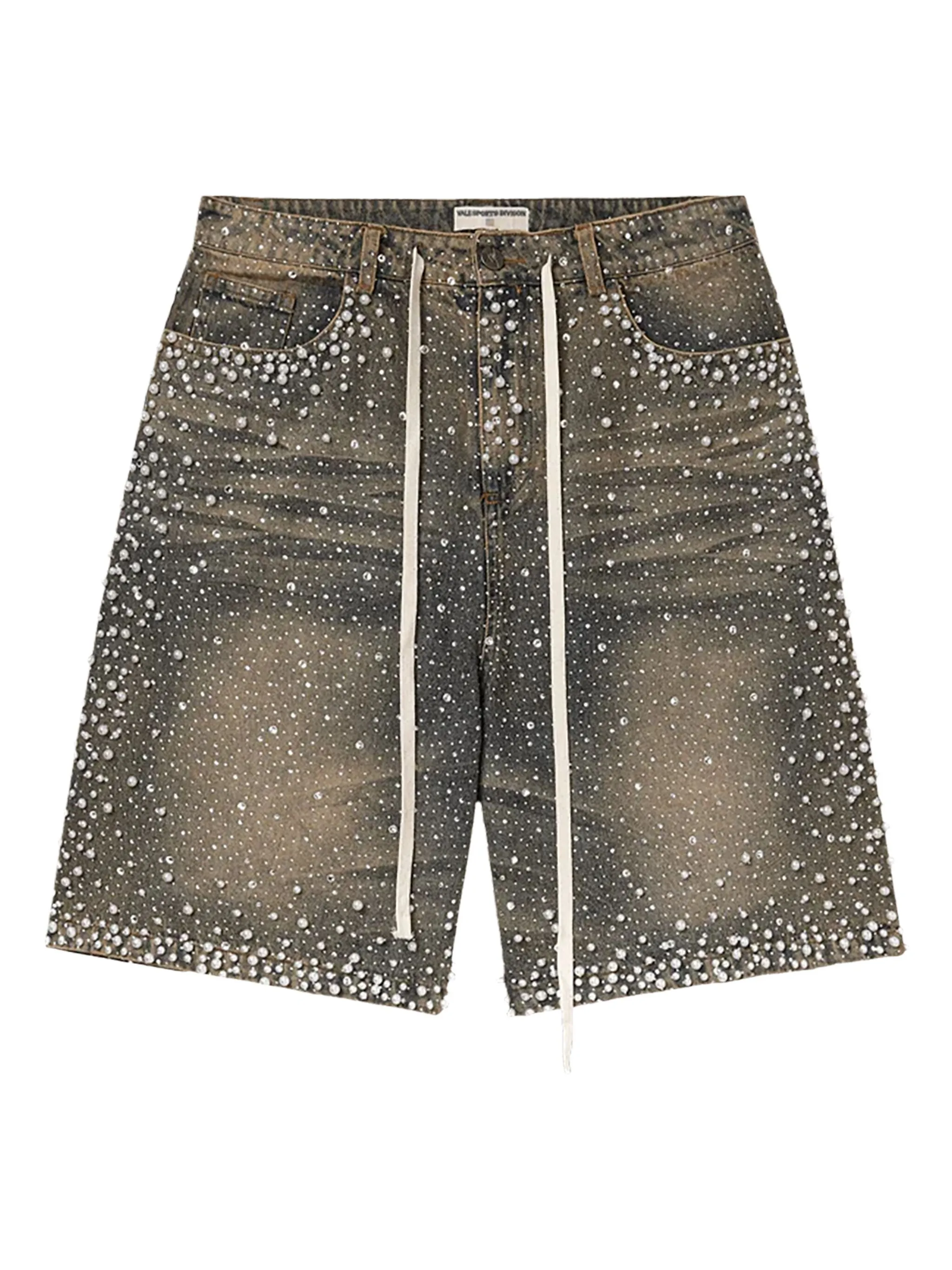Джинсовые шорты со стразами Vale, синий
Джинсовые шорты со стразами Vale, синий