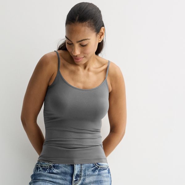 Женская бесшовная майка Apt. 9, цвет gray haze
Женская бесшовная майка Apt. 9, цвет gray haze