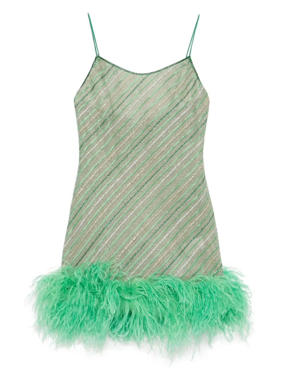 Платье мини с перьями Oséree, зеленый
Платье мини с перьями Oséree, зеленый