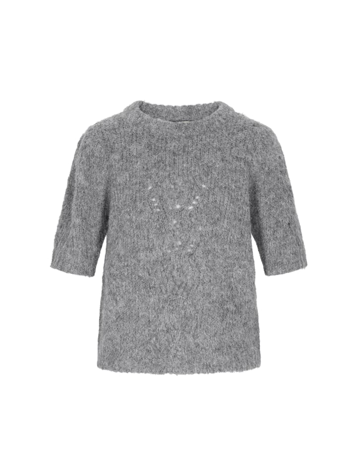 DreiMaster Женский свитер серого меланжевого цвета
DreiMaster Женский свитер серого меланжевого цвета