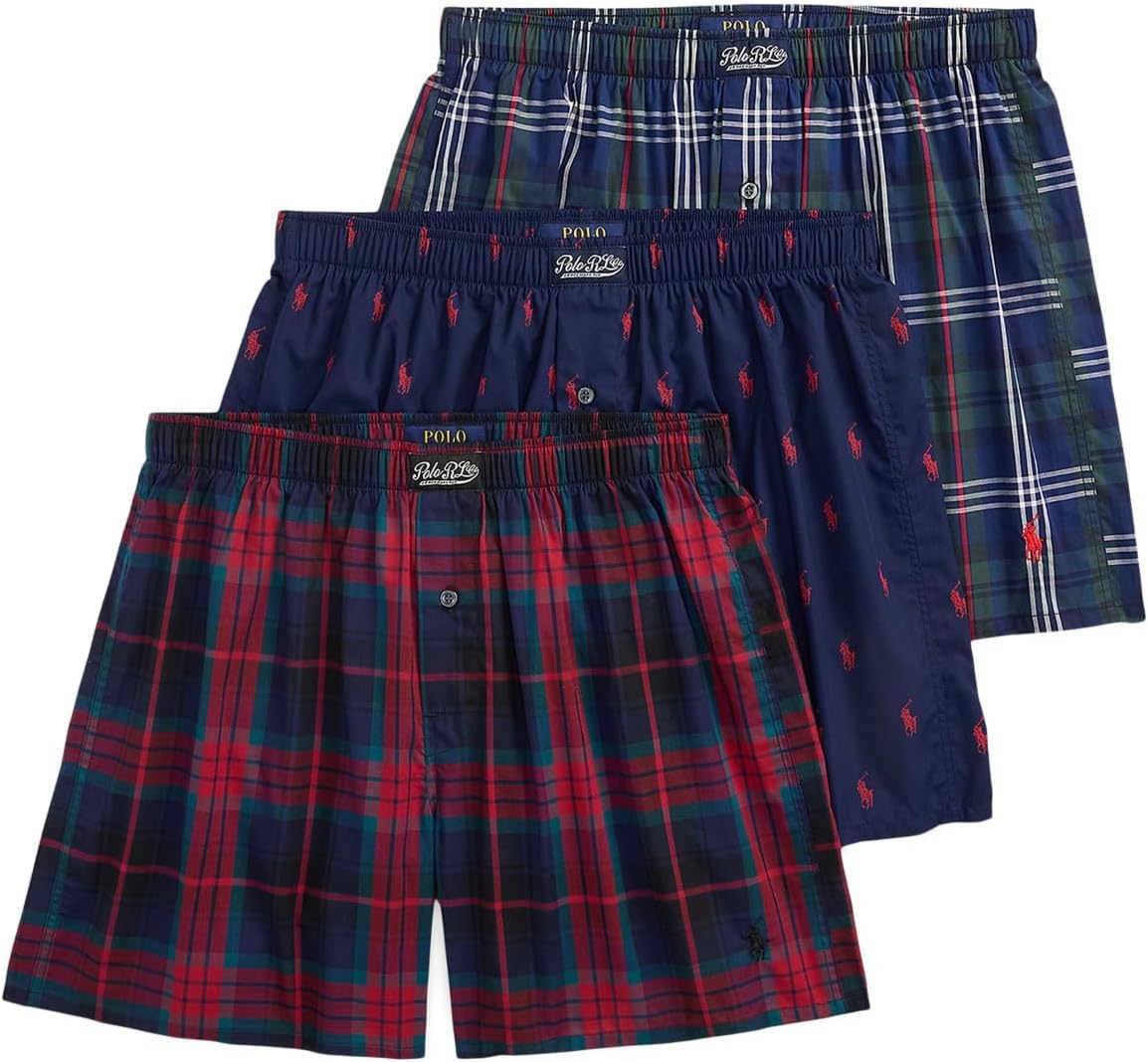 POLO RALPH LAUREN mens Holiday Woven Gift Sets, Ski Tartan/Cruise Navy Rl2000 W/Red Aopp/Carson Plaid
POLO RALPH LAUREN mens Holiday Woven Gift Sets, Ski Tartan/Cruise Navy Rl2000 W/Red Aopp/Carson Plaid