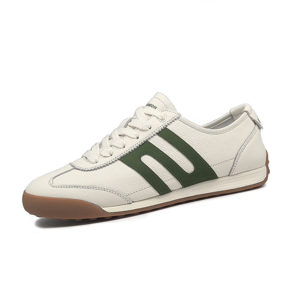 SENJIALUO Влагоотводящие износостойкие легкие нескользящие низкие повседневные мужские кроссовки бело-зеленые, цвет White Green
SENJIALUO Влагоотводящие износостойкие легкие нескользящие низкие повседневные мужские кроссовки бело-зеленые, цвет White Green