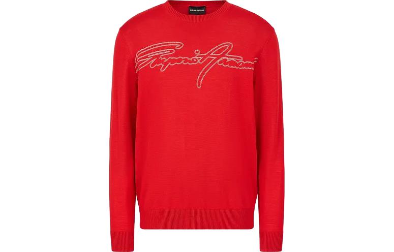 Свитер мужской красный EMPORIO ARMANI 
Свитер мужской красный EMPORIO ARMANI