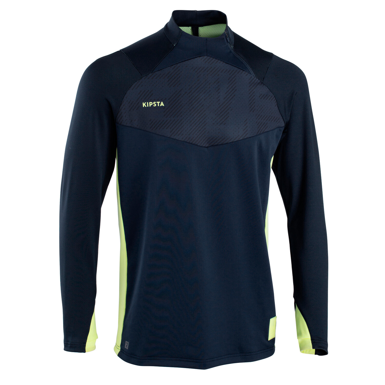 Футбольная толстовка для взрослых на молнии 1/2 Kipsta Traxium, темно-синий/желтый
Футбольная толстовка для взрослых на молнии 1/2 Kipsta Traxium, темно-синий/желтый