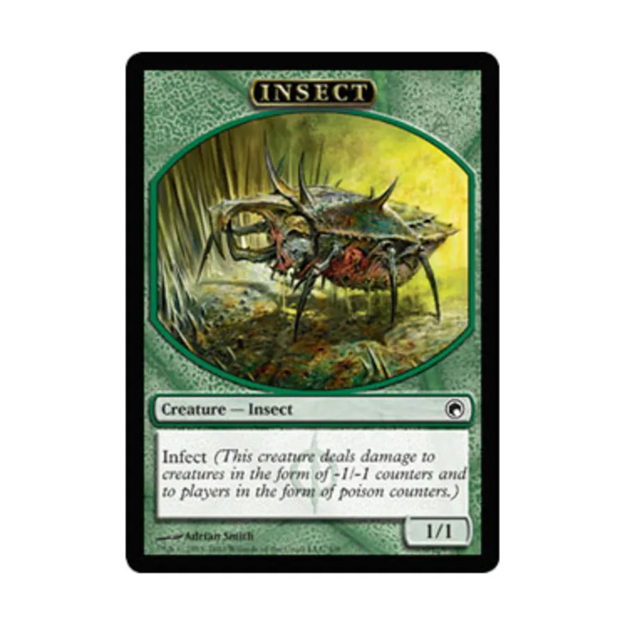 CCG Насекомое - Жетон (С), MTG - Scars of Mirrodin
CCG Насекомое - Жетон (С), MTG - Scars of Mirrodin