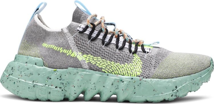Кроссовки Nike Space Hippie 01 'Healing Jade', серый 
Кроссовки Nike Space Hippie 01 'Healing Jade', серый