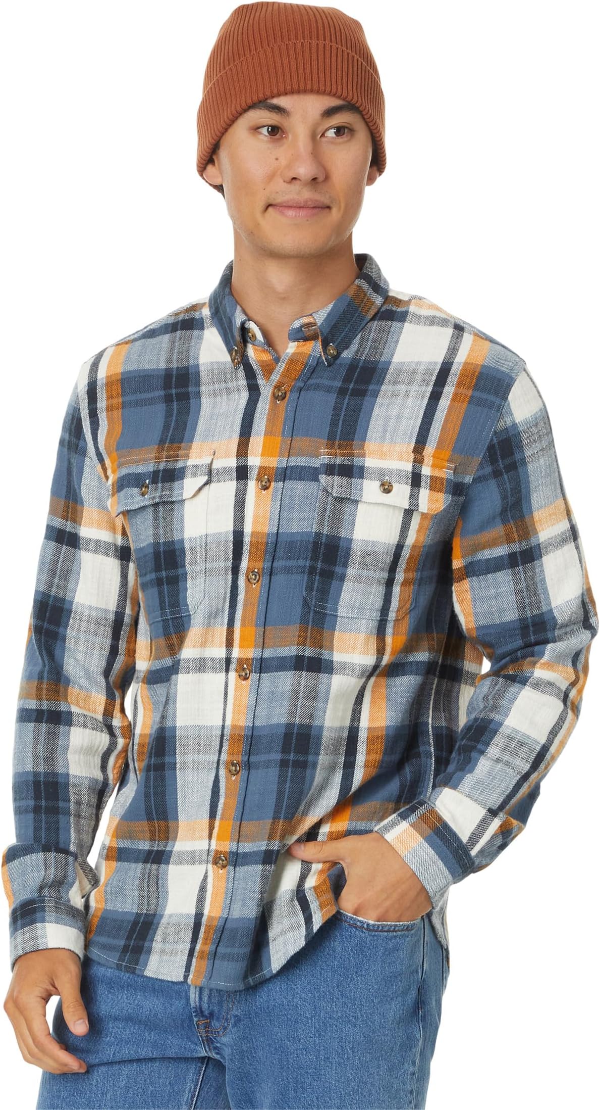 Мужская полевая фланелевая рубашка 1912 года, слегка приталенная, в клетку L.L.Bean, Vintage Indigo
Мужская полевая фланелевая рубашка 1912 года, слегка приталенная, в клетку L.L.Bean, Vintage Indigo