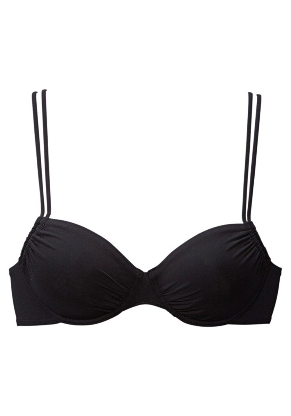 Обычный верх бикини Buffalo Happy, черный 
Обычный верх бикини Buffalo Happy, черный