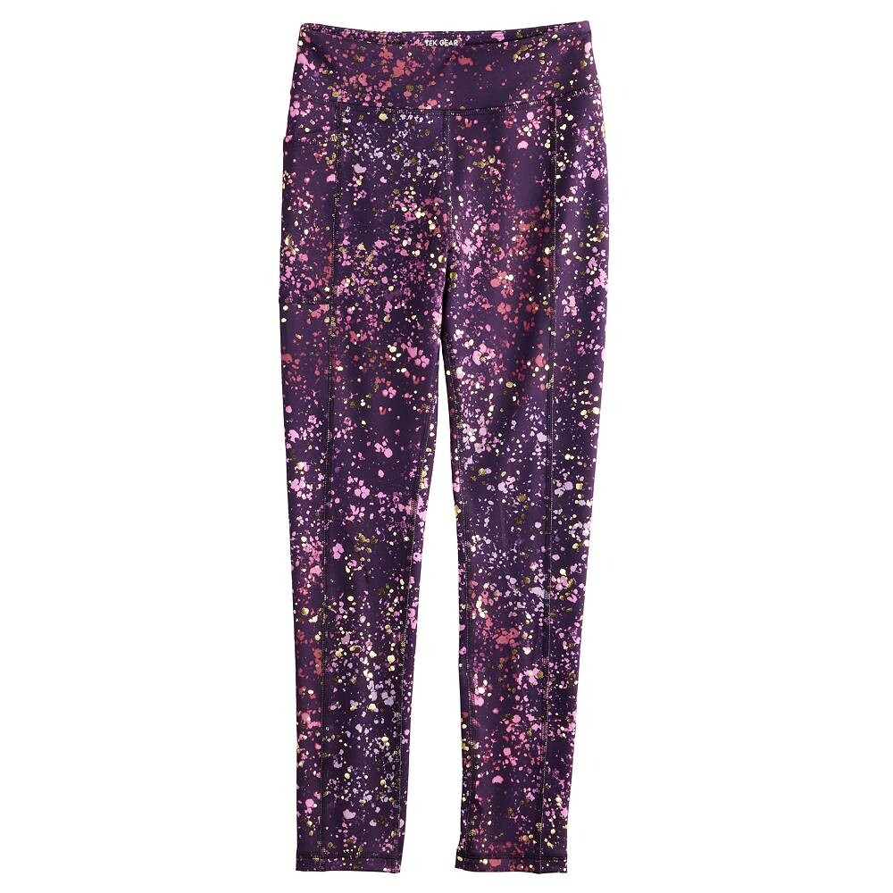 Полноразмерные леггинсы Tek Gear для девочек 7–20 лет обычного и большого размера, цвет Purple Pink Splatter
Полноразмерные леггинсы Tek Gear для девочек 7–20 лет обычного и большого размера, цвет Purple Pink Splatter
