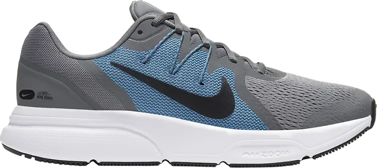 Кроссовки Nike Zoom Span 3 'Smoke Grey Photo Blue', серый 
Кроссовки Nike Zoom Span 3 'Smoke Grey Photo Blue', серый
