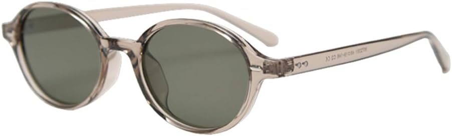 Винтажные поляризованные солнцезащитные очки в стиле ретро для женщин, маленькие овальные солнцезащитные очки для мужчин, круглые солнцезащитные очки VFDHN, Khaki With Green
Винтажные поляризованные солнцезащитные очки в стиле ретро для женщин, маленькие овальные солнцезащитные очки для мужчин, круглые солнцезащитные очки VFDHN, Khaki With Green