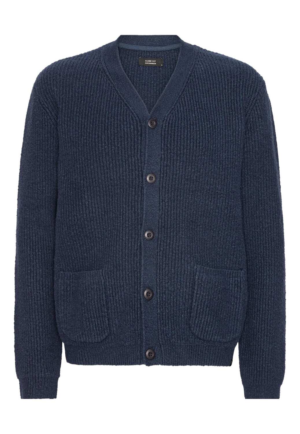 Clean Cut Copenhagen Вязаный кардиган 'Brooks' в цвете Navy
Clean Cut Copenhagen Вязаный кардиган 'Brooks' в цвете Navy