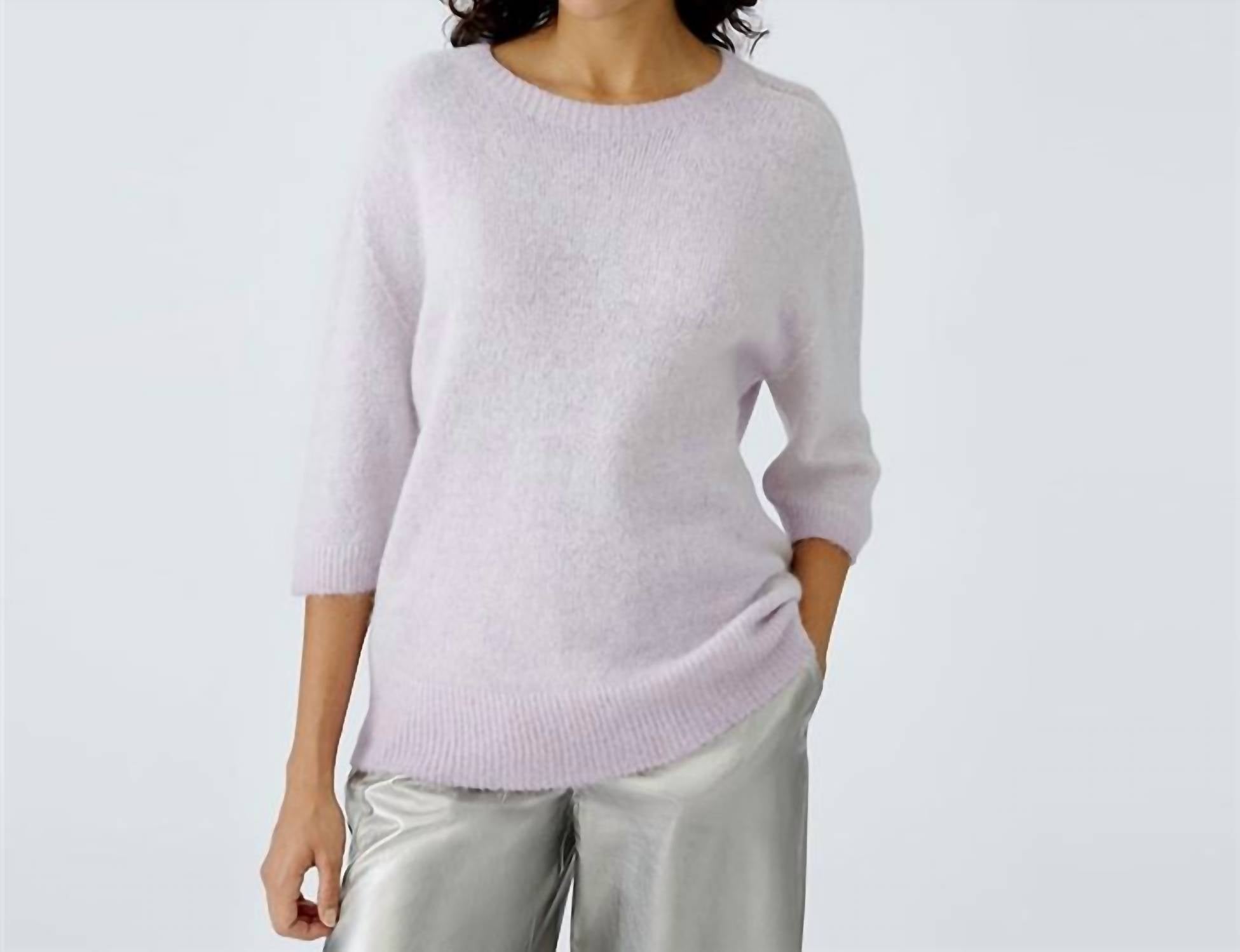 Джемпер с круглым вырезом в сиреневом цвете Oui
Джемпер с круглым вырезом в сиреневом цвете Oui