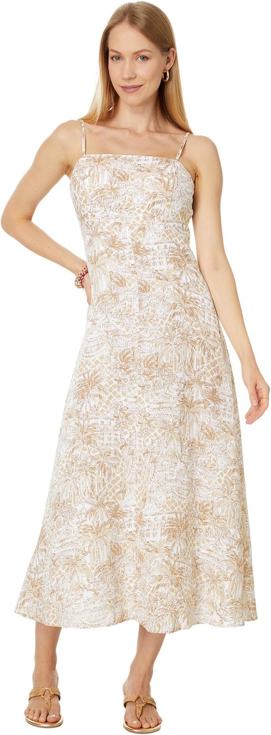 Платье Lilly Pulitzer Jorgian Linen Midi Dress, цвет Sand Bar Palm Beach Paradise
Платье Lilly Pulitzer Jorgian Linen Midi Dress, цвет Sand Bar Palm Beach Paradise