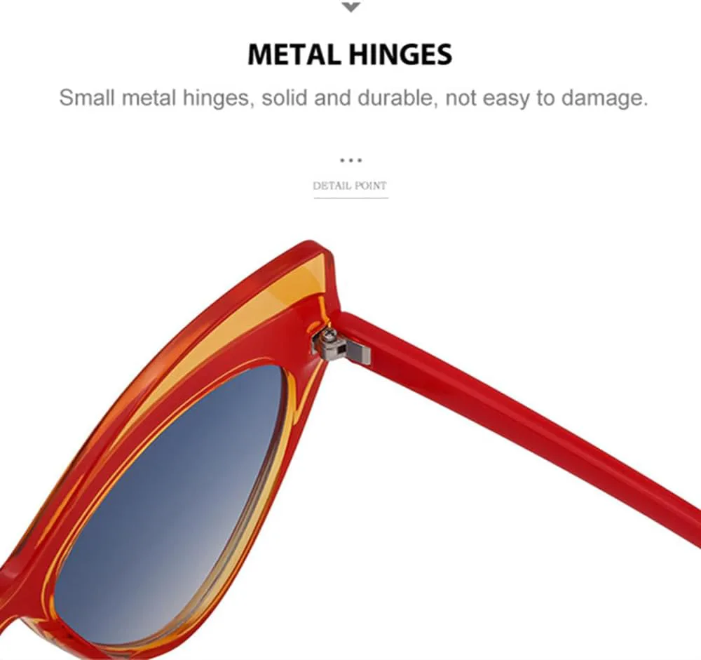 Женские солнцезащитные очки «кошачий глаз» в крупной оправе, модные, легкие и роскошные, для уличной стрельбы, с солнцезащитным козырьком LVTFCO, Red Black
Женские солнцезащитные очки «кошачий глаз» в крупной оправе, модные, легкие и роскошные, для уличной стрельбы, с солнцезащитным козырьком LVTFCO, Red Black