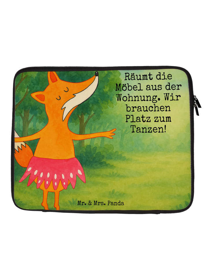 Mr. & Mrs. Panda Сумка для ноутбука с изображением лисы-балерины и надписью белого цвета
Mr. & Mrs. Panda Сумка для ноутбука с изображением лисы-балерины и надписью белого цвета