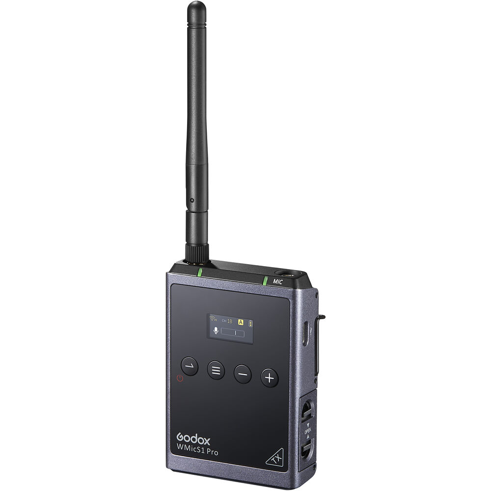 Беспроводной передатчик Godox WMicS1 Pro TX UHF Wireless Bodypack WMICS1 PRO TX
Беспроводной передатчик Godox WMicS1 Pro TX UHF Wireless Bodypack WMICS1 PRO TX