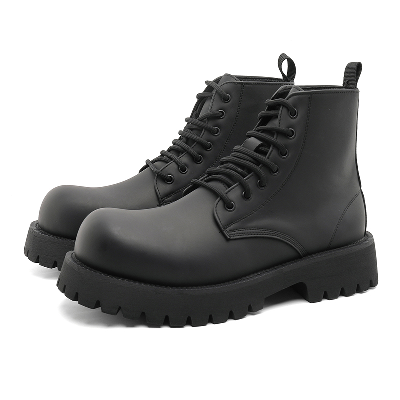 MODENGPAN Короткие полусапоги Martin мужские черные с черной овчинной подкладкой, цвет Black Fleece-Lined
MODENGPAN Короткие полусапоги Martin мужские черные с черной овчинной подкладкой, цвет Black Fleece-Lined